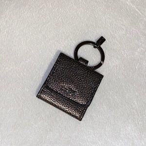 NWOT Coach Picture Frame Key Ring - Leather